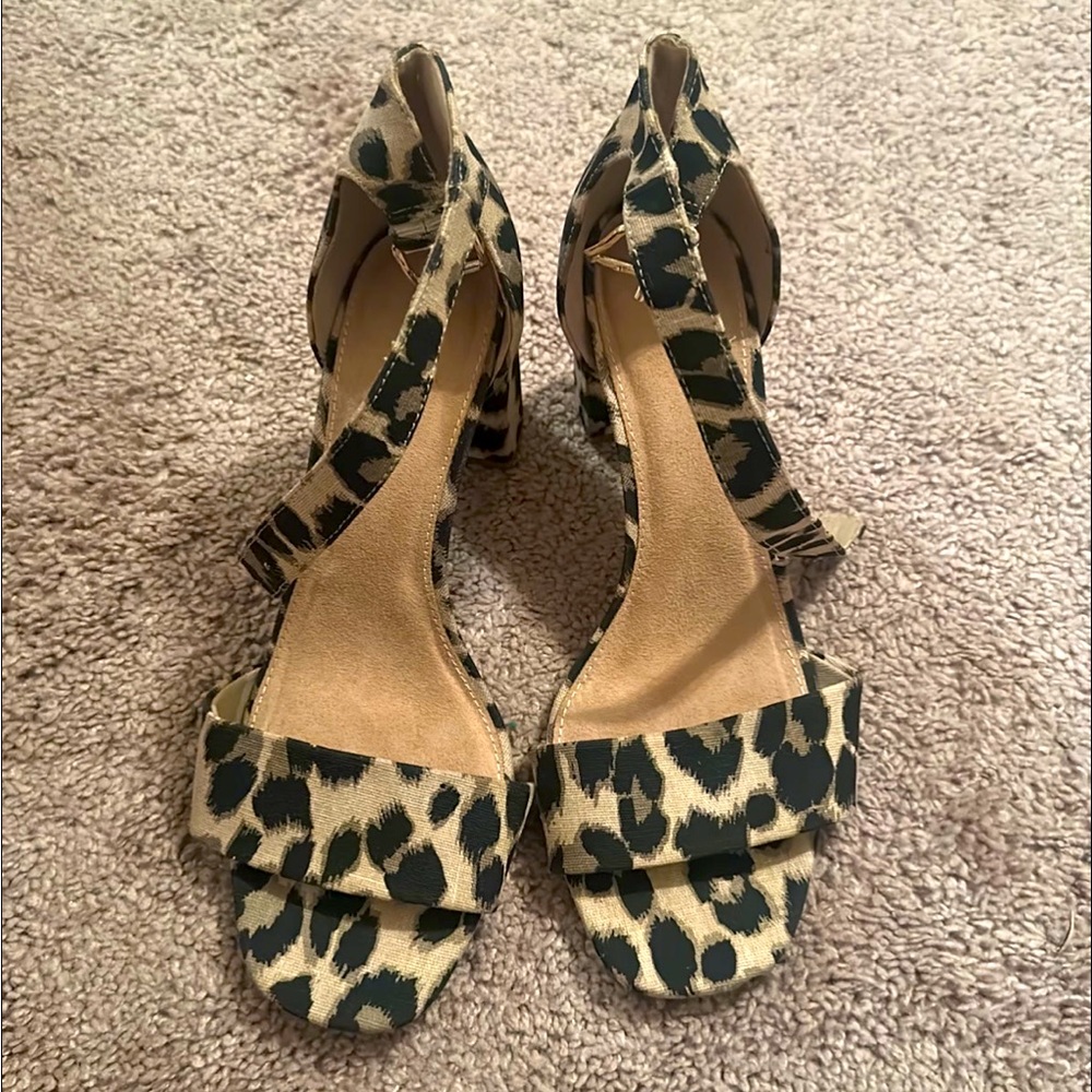Leopard Print Heels